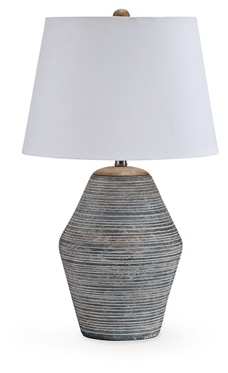 Lawrock Terracotta Table Lamp (1/CN)