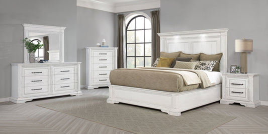 McKinney 5-piece Queen Bedroom Set Vintage White