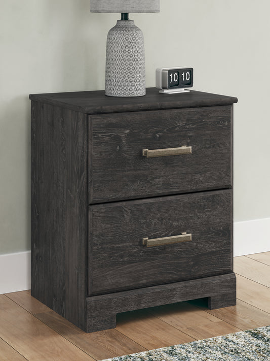 Belachime Two Drawer Night Stand
