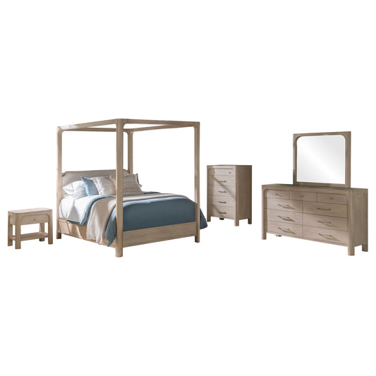 Solano 5-piece California King Bedroom Set Weathered Mango