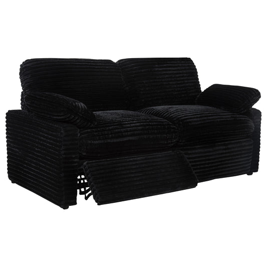 Collins Modular Power Loveseat Black