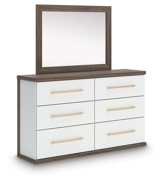 Kendanport Dresser and Mirror