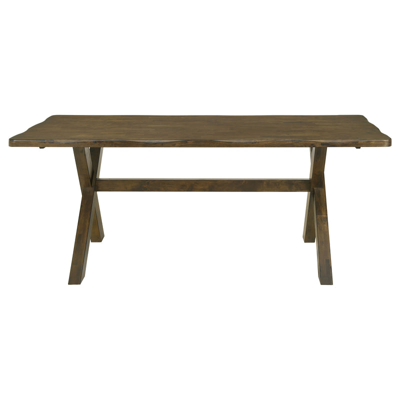 Alston 6-piece Rectangular Dining Table Set Knotty Nutmeg