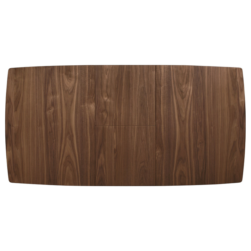 Alfredo 5-piece Butterfly Leaf Dining Set Natural Walnut