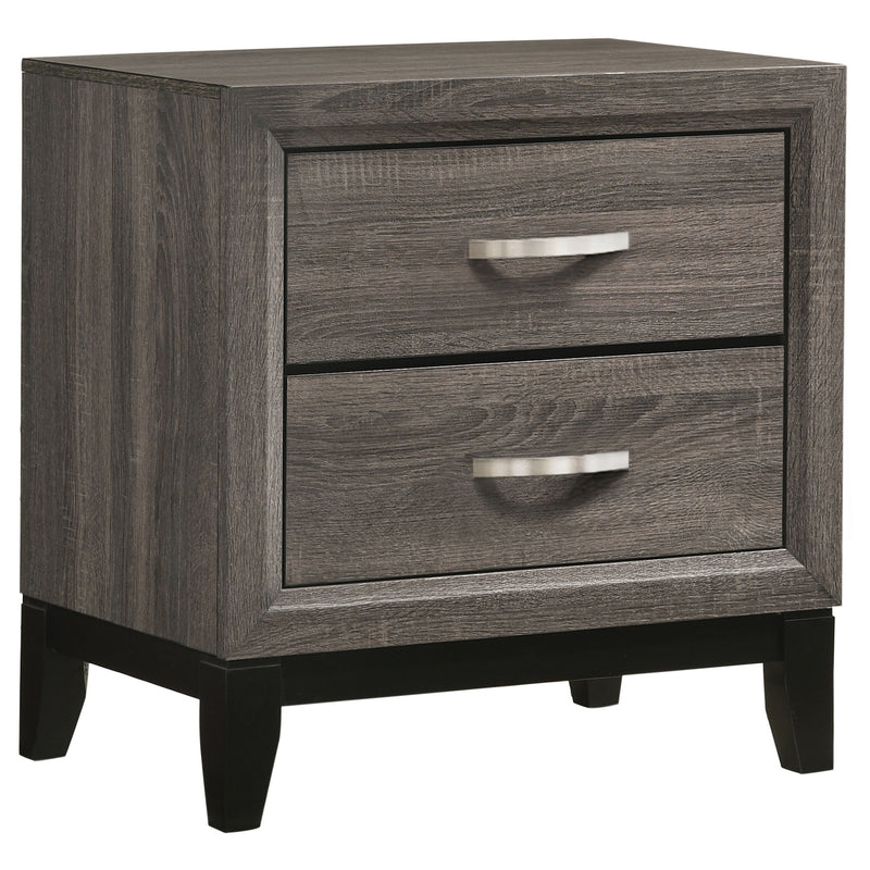 Watson Four-piece California King Bedroom Set Grey Oak