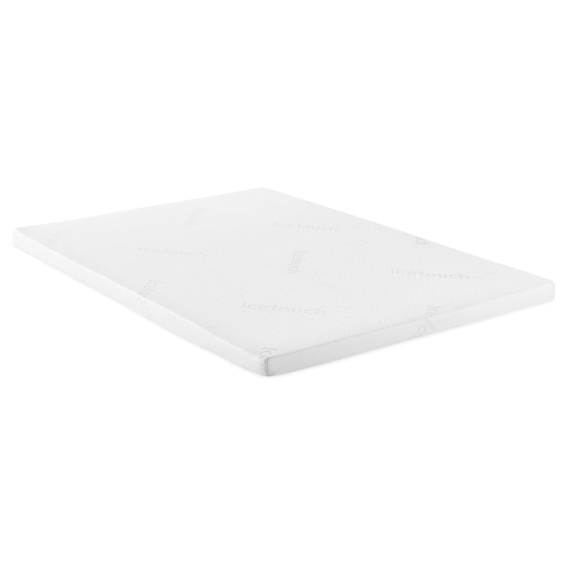 Cascade 3-inch Twin Cool Memory Foam Mattress Topper