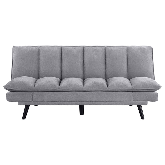 Laredo Upholstered Tufted Convertible Sofa Bed Grey