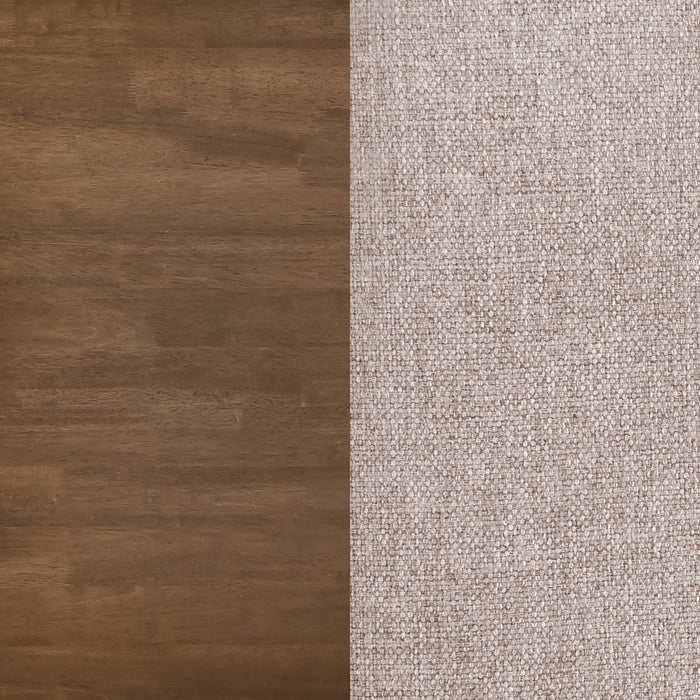 Parkridge Dining Side Chair Natural Walnut (Set of 2)