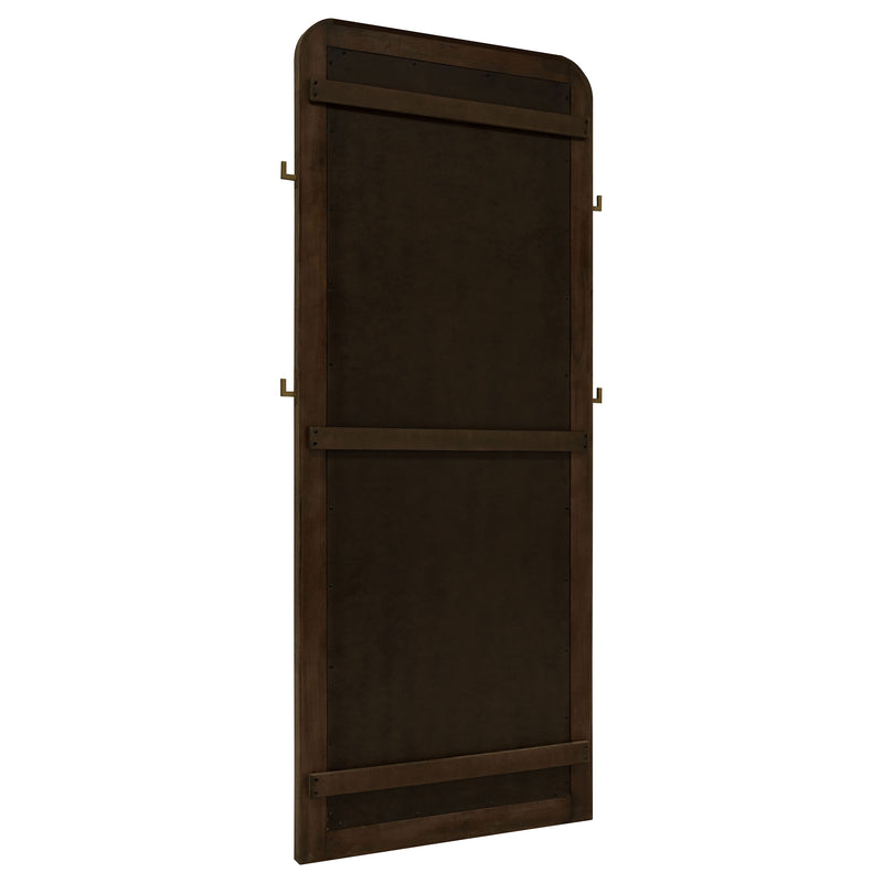 Arini Cane Weave Full Length Standing Floor Mirror Sand Wash