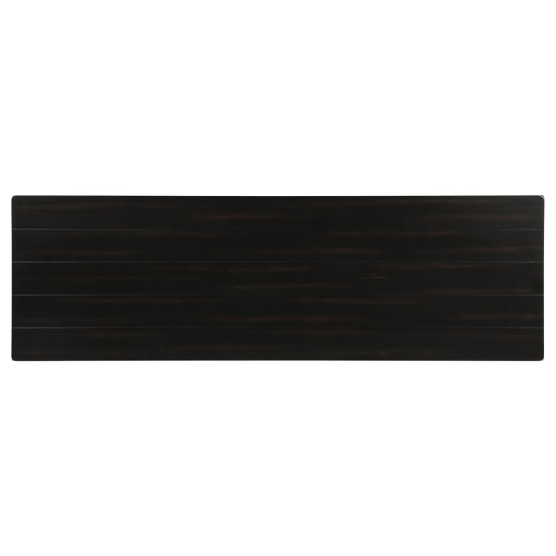 Payne Wood Entryway Sofa Console Table Java