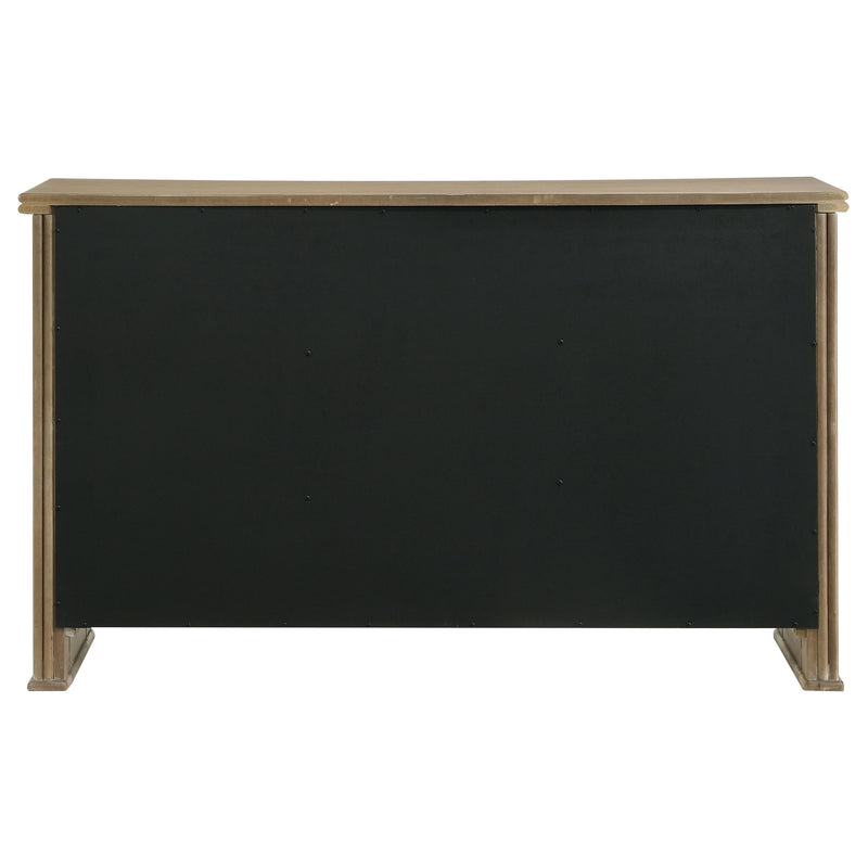 Adina 3-door 59-inch Sideboard Server Distressed Light Brown