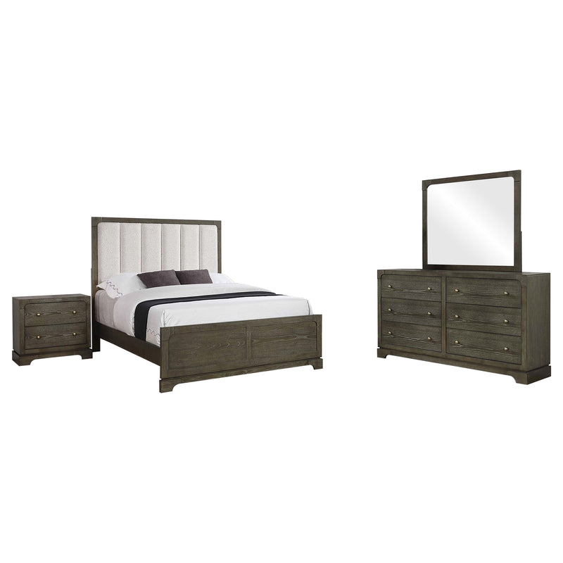 Gran Park 4-piece California King Bedroom Set Dark Cocoa