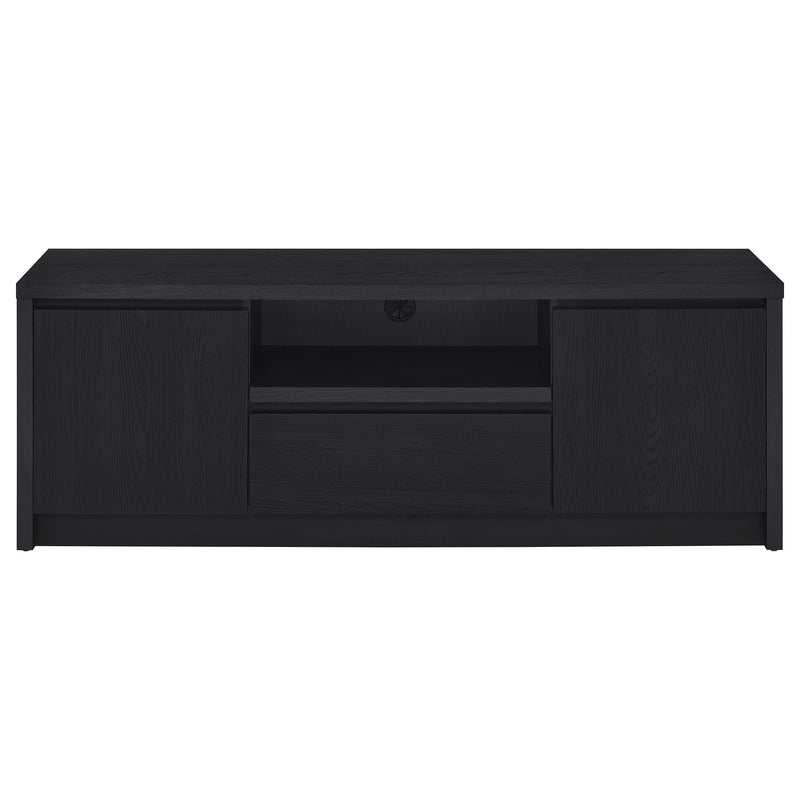 Winfield 3-piece Entertainment Center 60-inch TV Stand Black