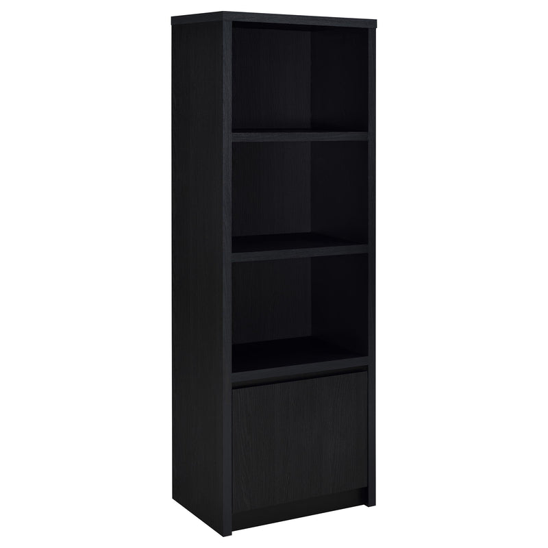 Winfield 3-shelf Media Tower Entertainment Pier Black
