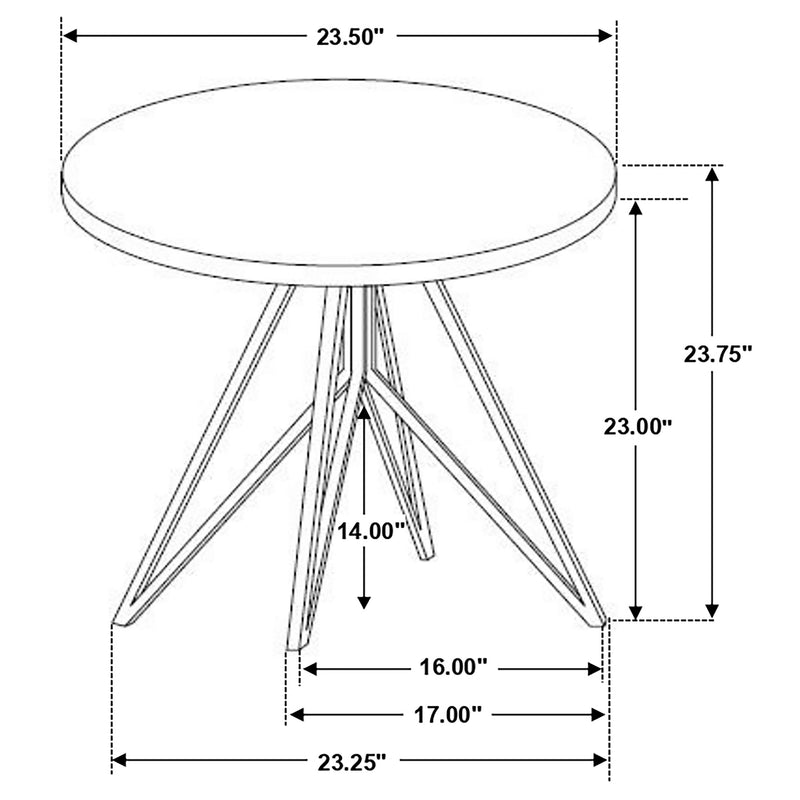 Hadi 3-piece Round SmartTop™ Coffee and End Table Set Cement