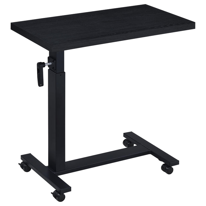 Westpark Height Adjustable Mobile Bedroom C-Table Black