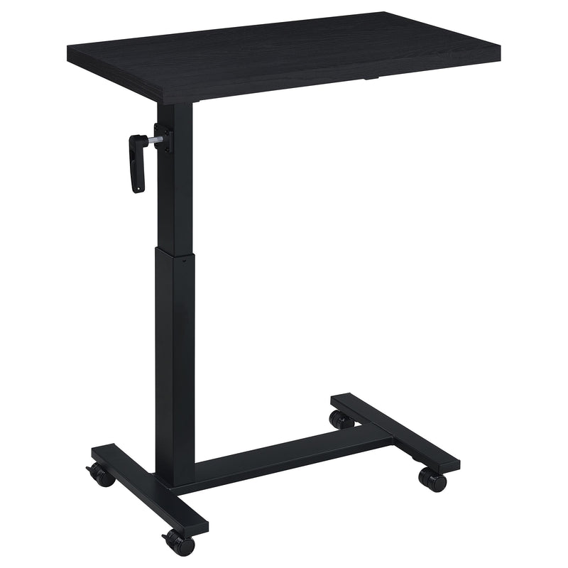 Westpark Height Adjustable Mobile Bedroom C-Table Black