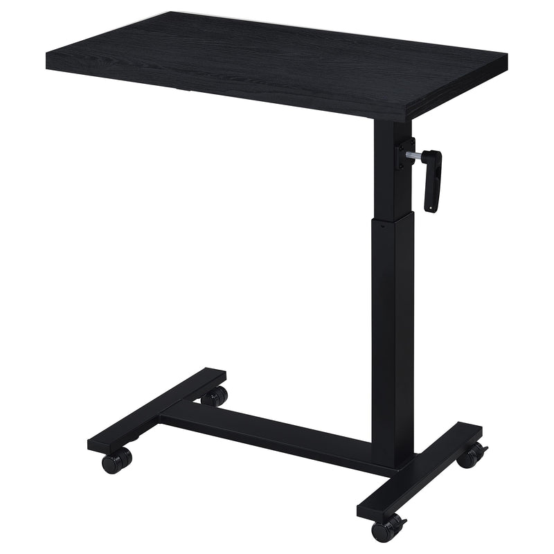 Westpark Height Adjustable Mobile Bedroom C-Table Black