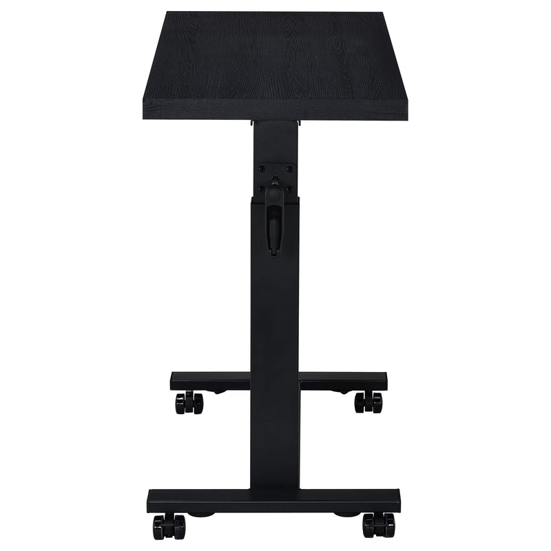 Westpark Height Adjustable Mobile Bedroom C-Table Black