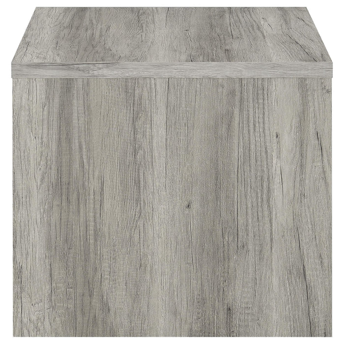 Felix 2-piece Coffee and End Table Set Grey Driftwood