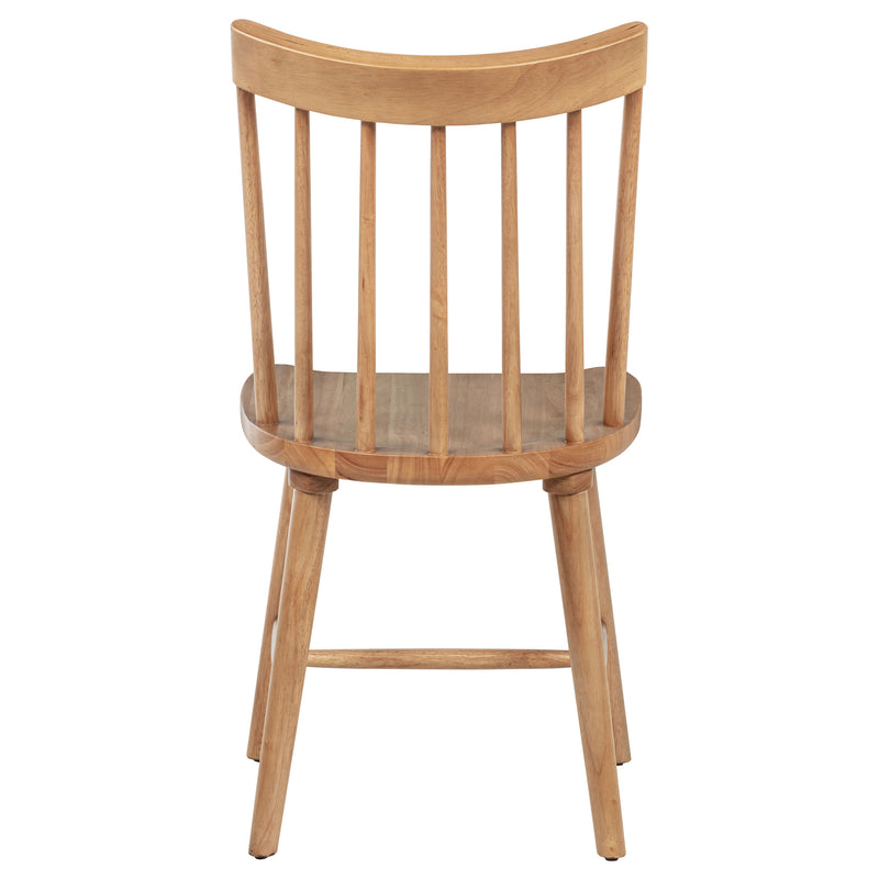 Middleton Solid Wood Dining Side Chair Brown (Set of 2)