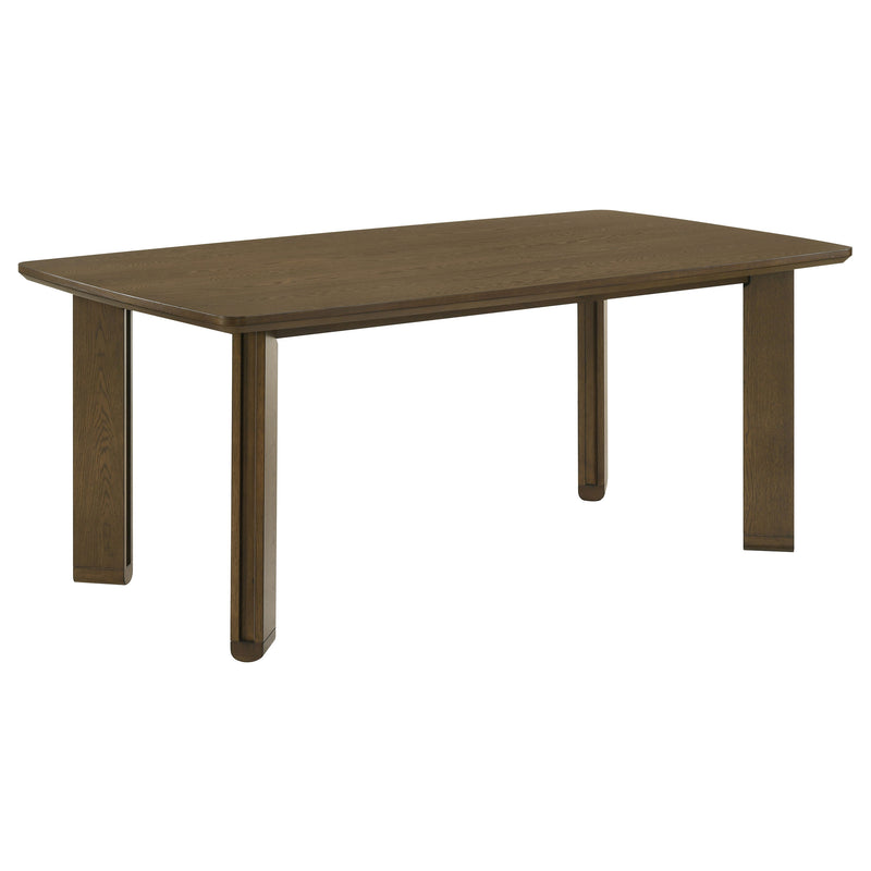 Ottowa 7-piece Rectangular Wood Dining Room Table Set Brown