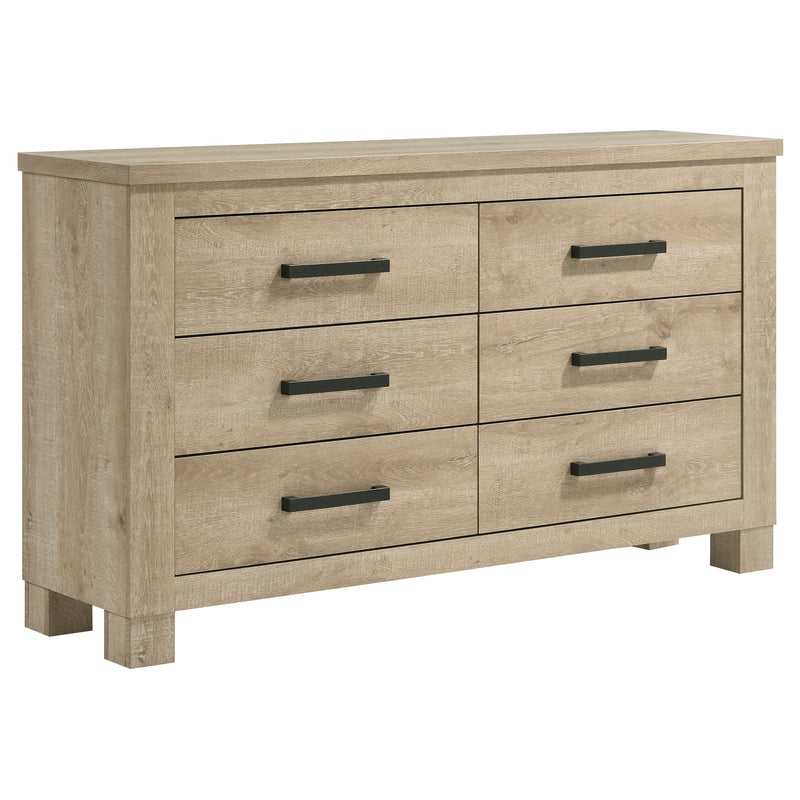 Oakglen 5-piece California King Bedroom Set Weathered Oak
