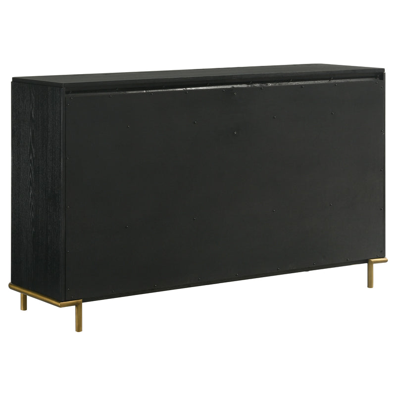 Arini 5-piece Queen Bedroom Set Cream and Black