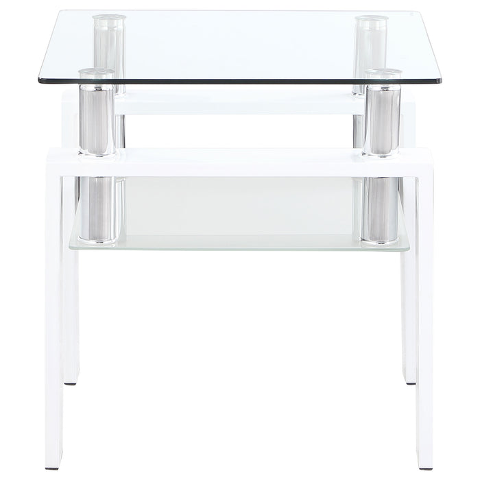 Dyer 3-piece Rectangular Coffee and End Table Set White