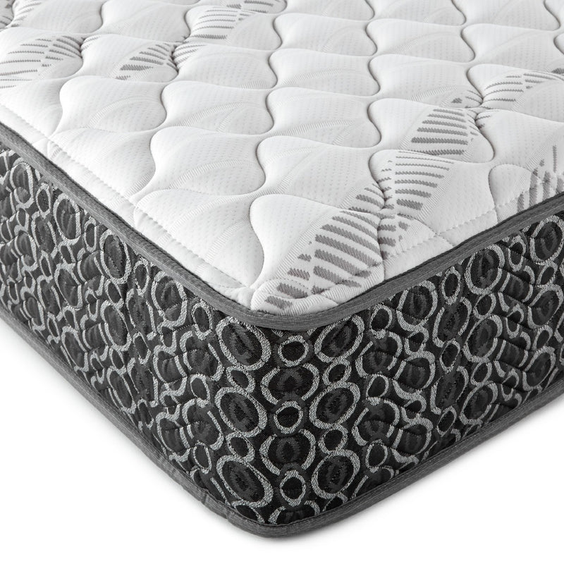 Hayes Twin Firm Tight Top Hybrid Mattress White