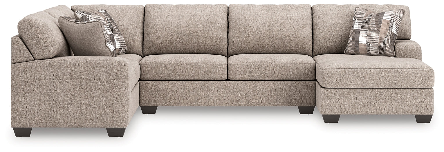 Newellen 3-Piece Sectional with Chaise