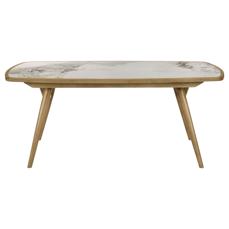 Croyden 73-inch Rectangular Dining Table Weathered Natural