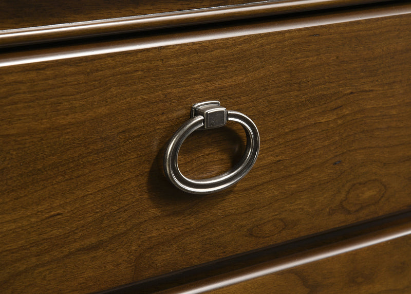 Garland 9-drawer Bedroom Dresser with Mirror Brown Cherry