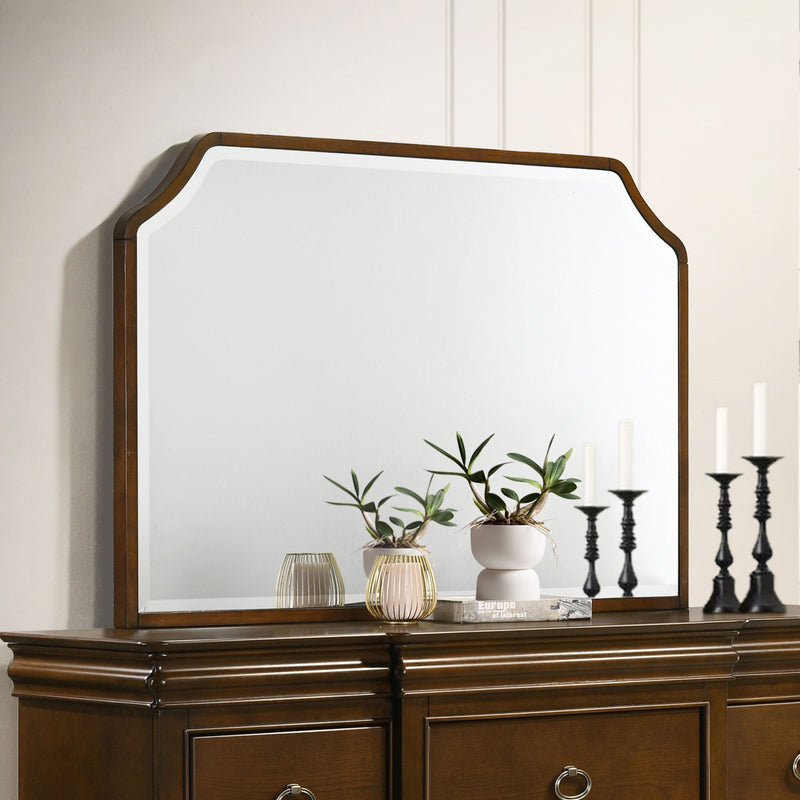 Garland Dresser Mirror Brown Cherry