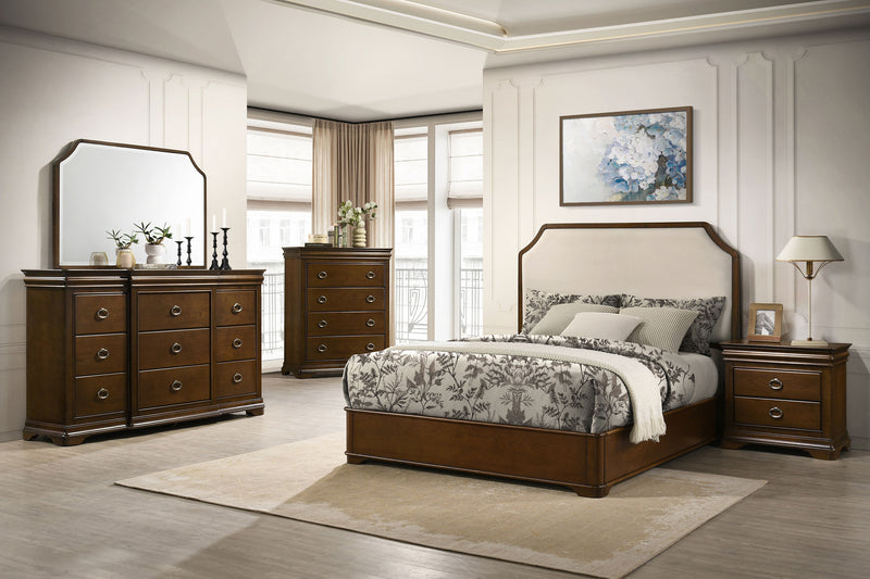 Garland Dresser Mirror Brown Cherry