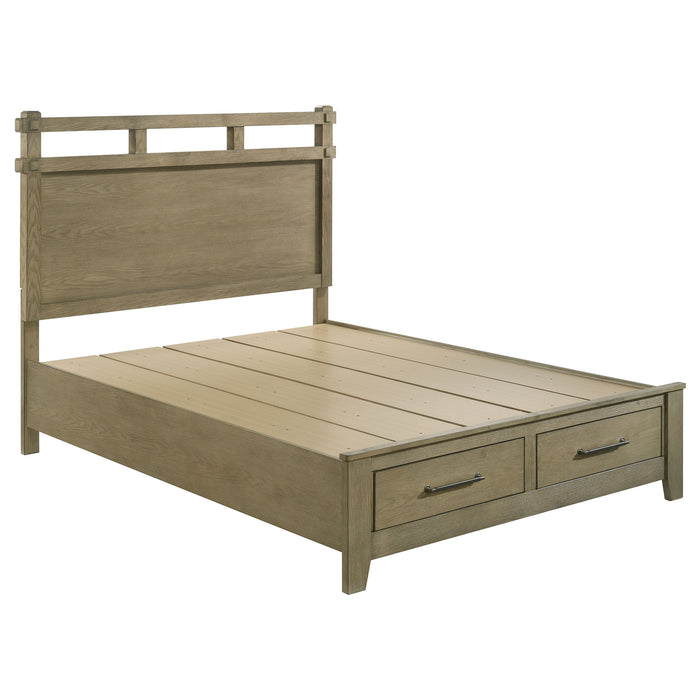Hazlewood 4-piece Queen Bedroom Set Vineyard Oak