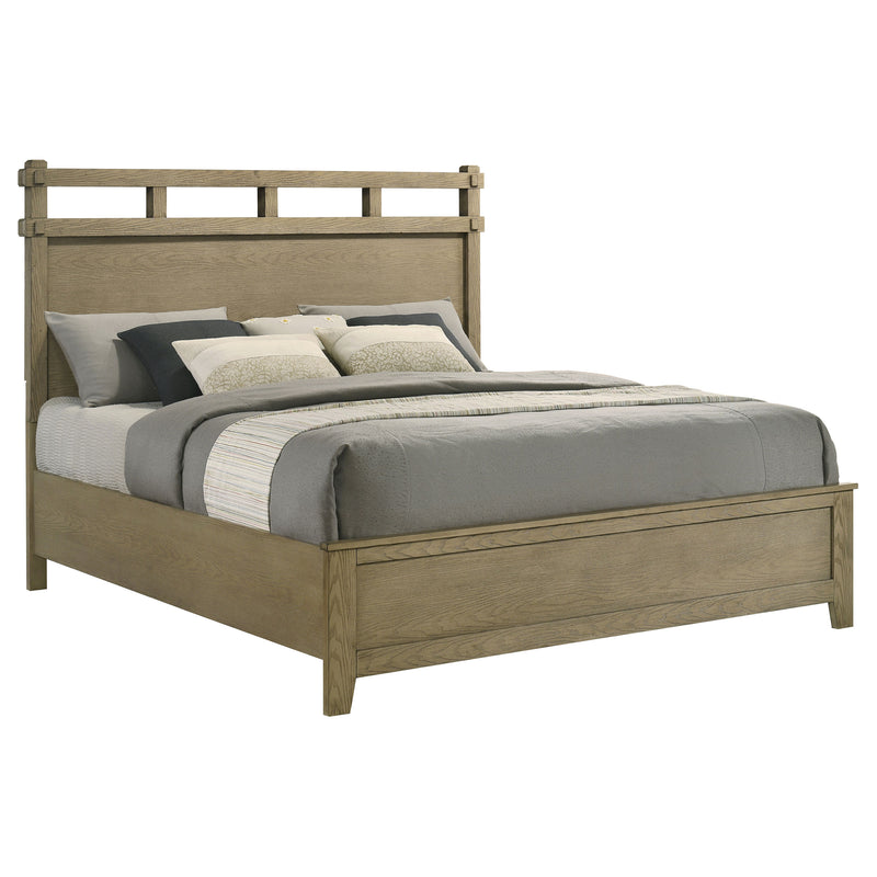 Hazlewood 61-inch Eastern King Panel Bed Vineyard Oak