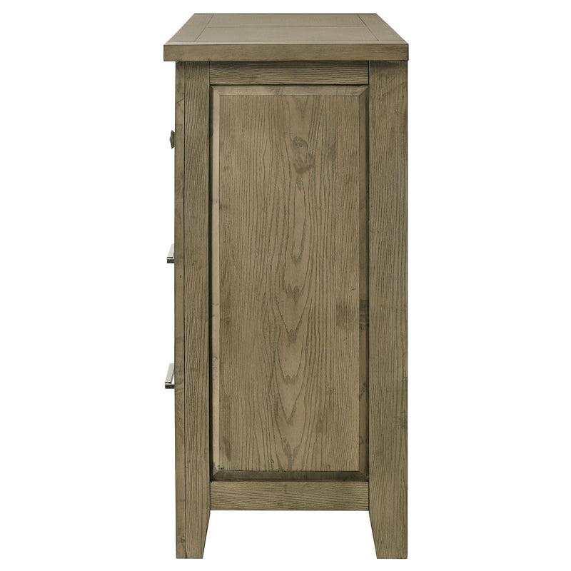 Hazlewood 6-drawer Bedroom Dresser Cabinet Vineyard Oak