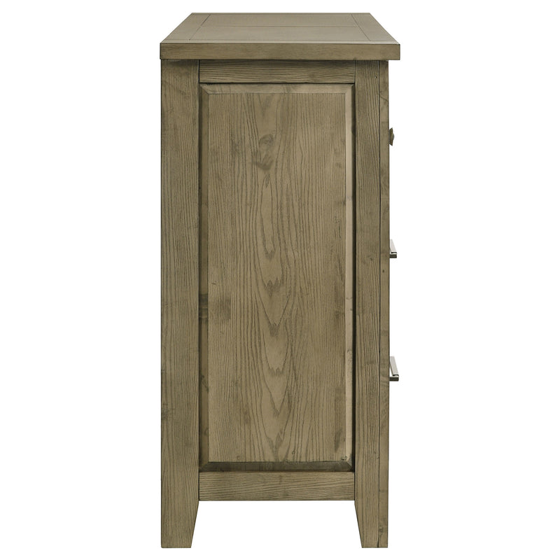 Hazlewood 6-drawer Bedroom Dresser Cabinet Vineyard Oak