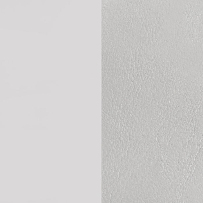 Cassia Queen LED Panel Bed White High Gloss