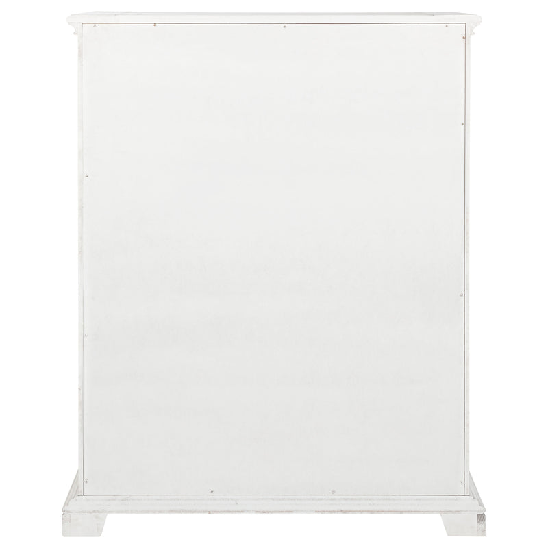 McKinney 5-drawer Bedroom Chest of Drawers Vintage White