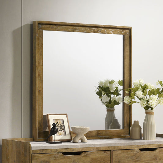 Henderson Dresser Mirror Medium Oak