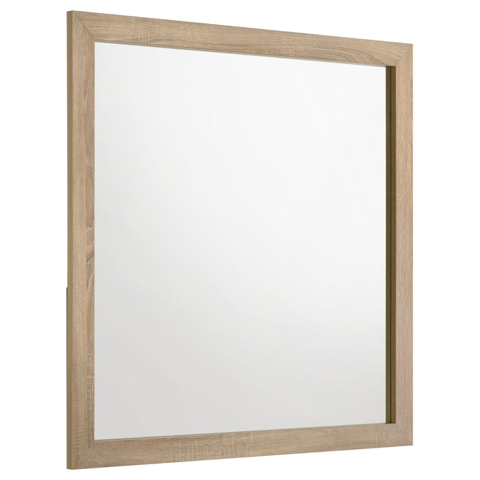 Arielle Dresser Mirror Light Oak