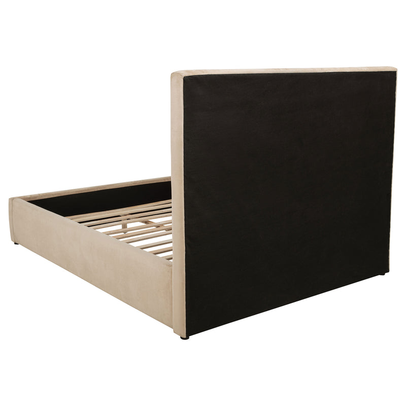 Lawson 54-inch Upholstered Full Platform Bed Light Saddle