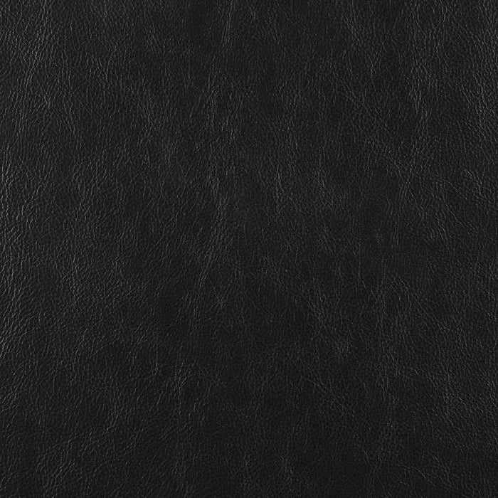 Scotland Faux Leather Upholstered Track Arm Chair Black