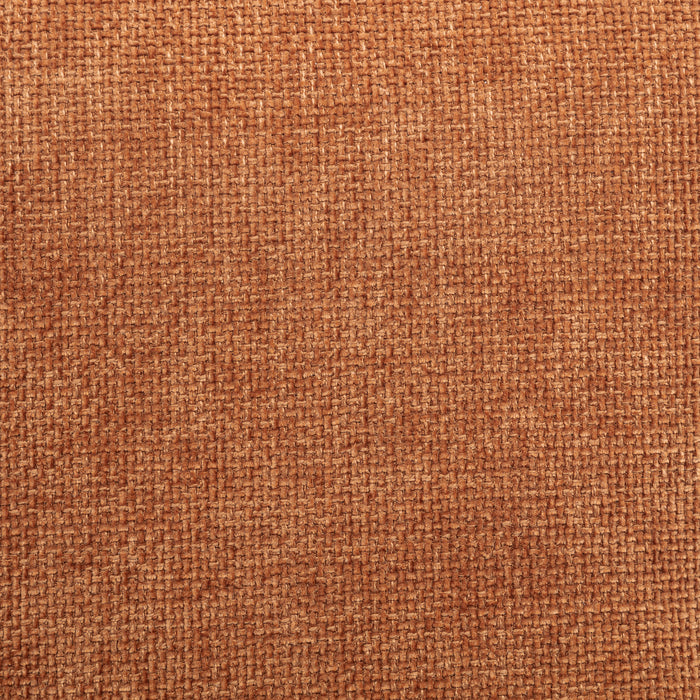 Octavia Upholstered Rectangular Ottoman Orange