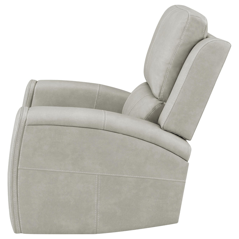Brickston Triple Power Swivel Glider Recliner Grey