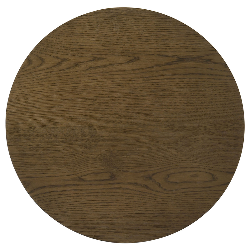 Ottowa 3-piece Round Wood Coffee Table Set Brown