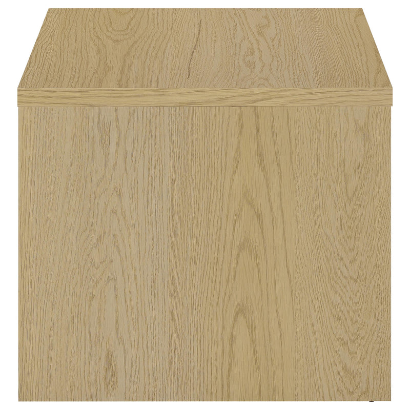 Canoga 3-piece Lift Top Cocktail Coffee Table Set Light Oak