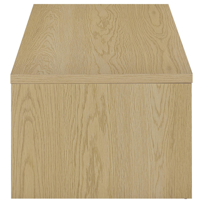 Canoga 3-piece Lift Top Cocktail Coffee Table Set Light Oak